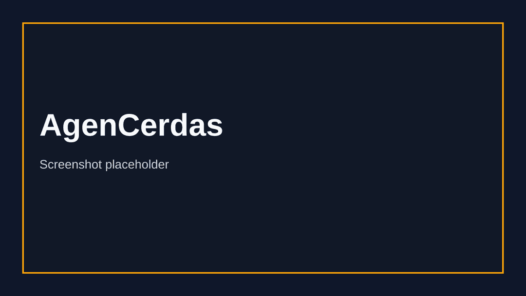 AgenCerdas