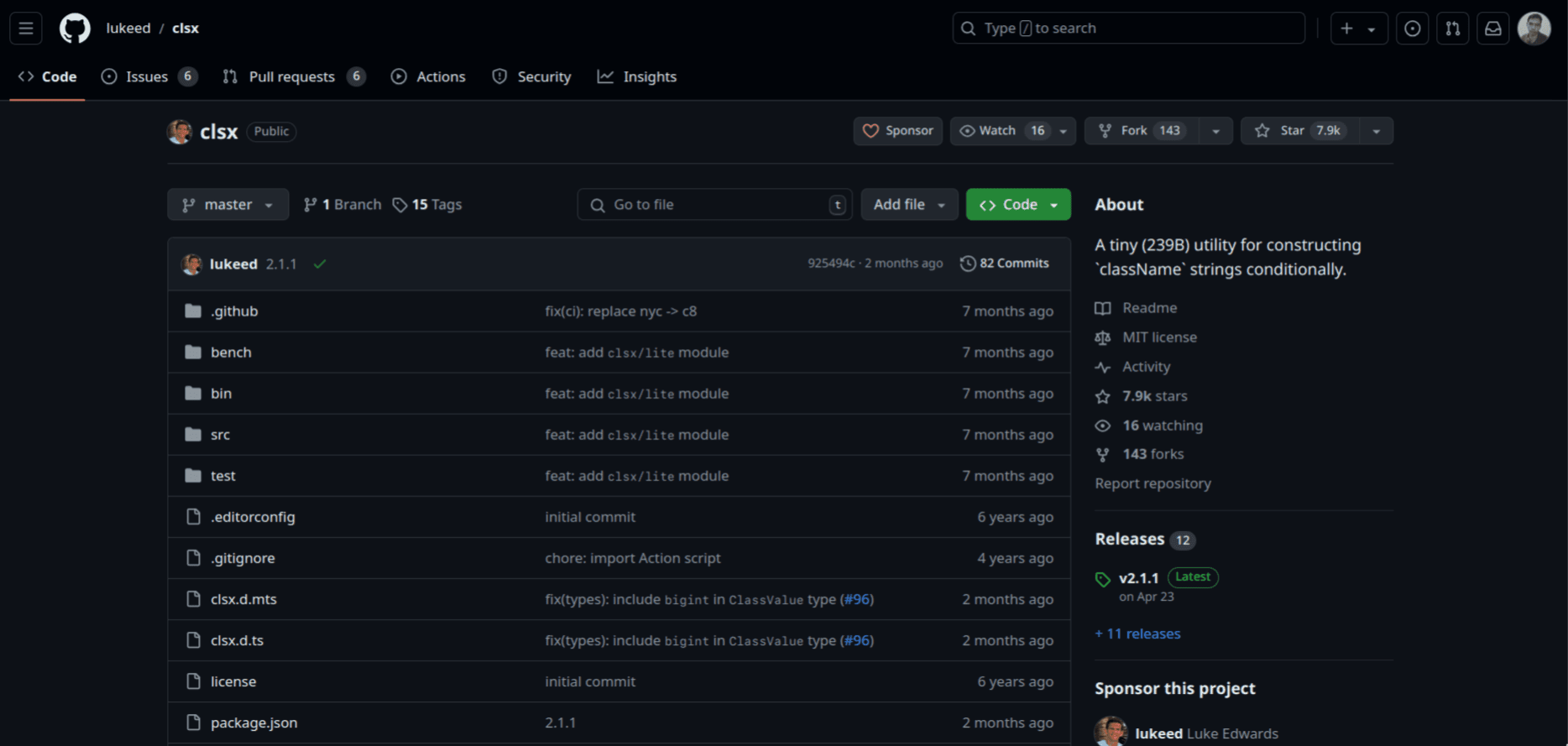 Github clsx
