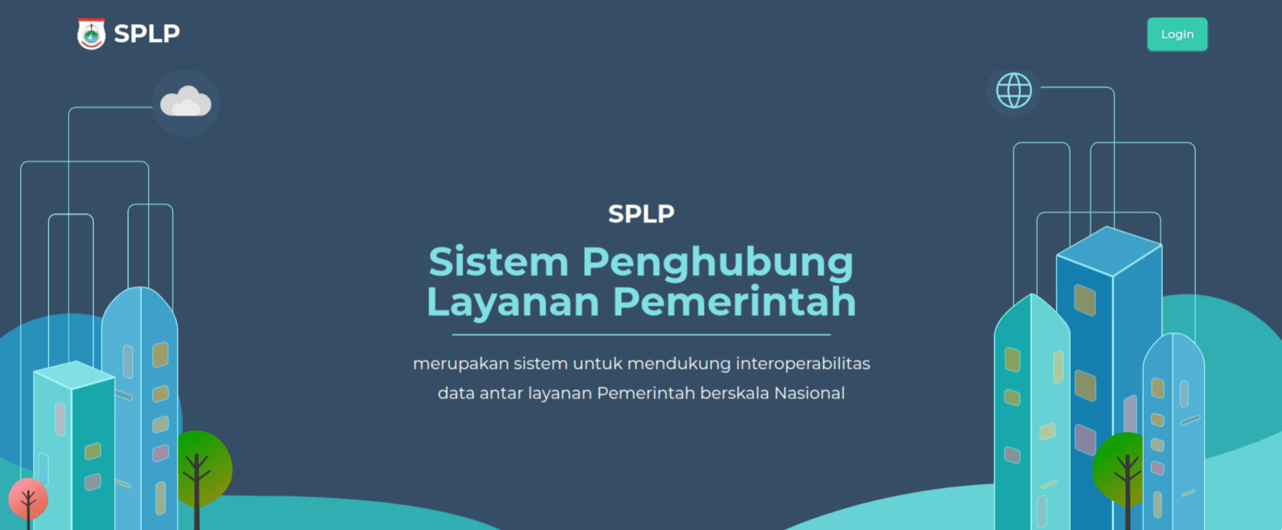 Landing page SPLP Sulbar