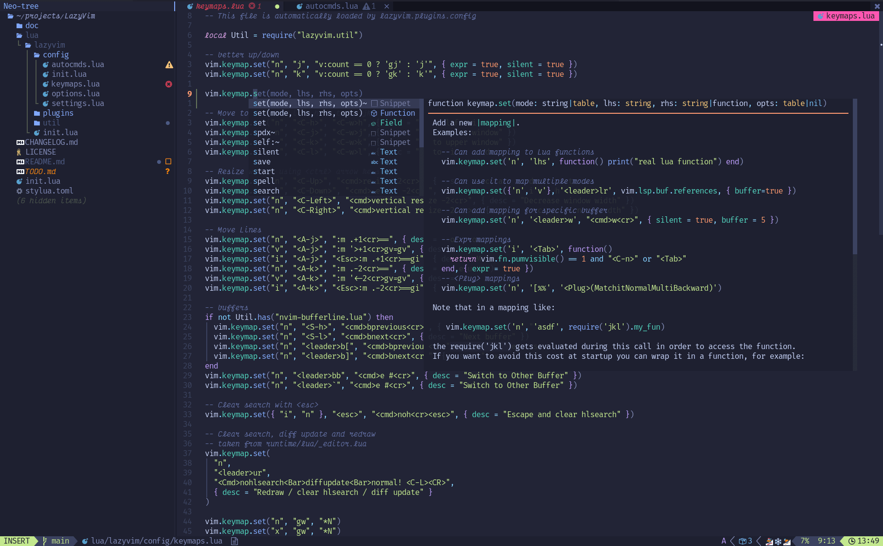 Lazyvim
