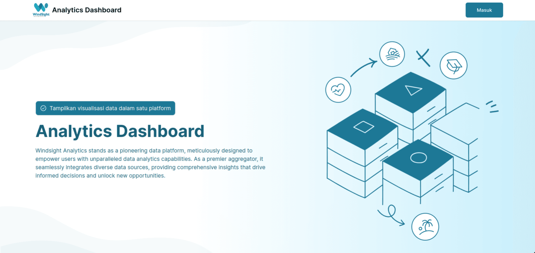 Windsight landing page